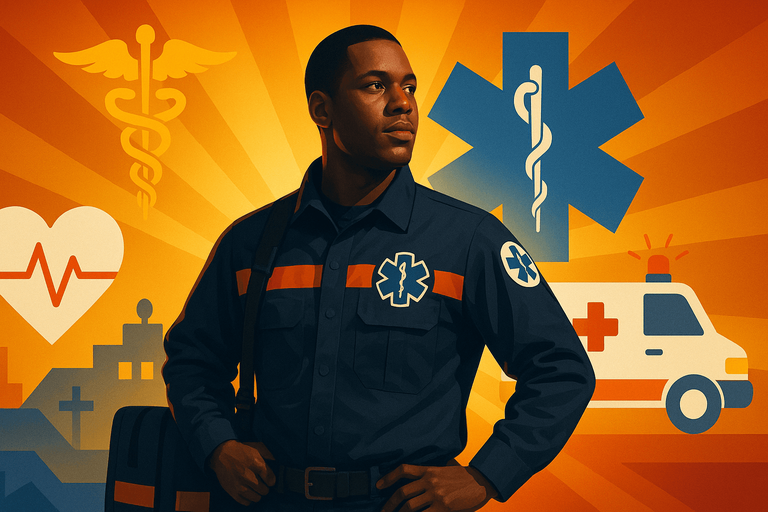 Emergency Medical Technician (EMT) hero graphic