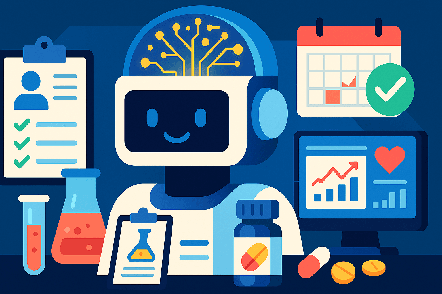 Managing Clinical Trials hero graphic