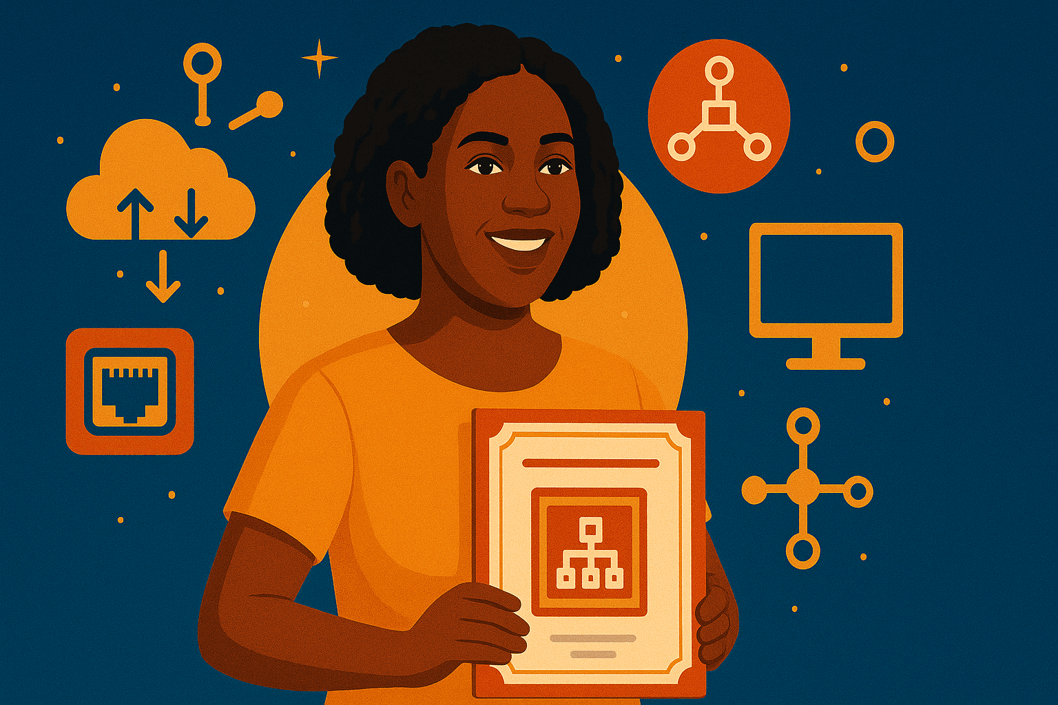 CompTIA Network+ hero graphic